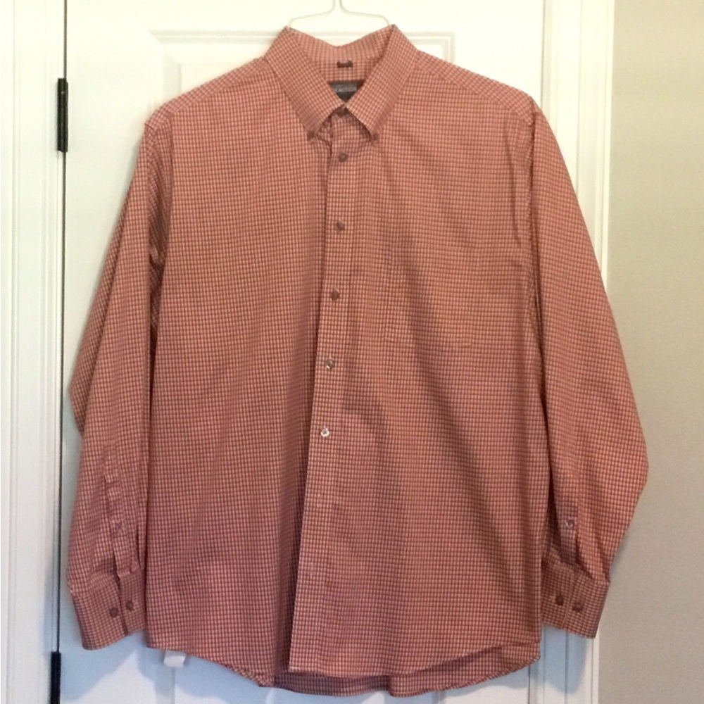 Kenneth Cole Reaction Men’s Long Sleeve Button Shirt Sz XL